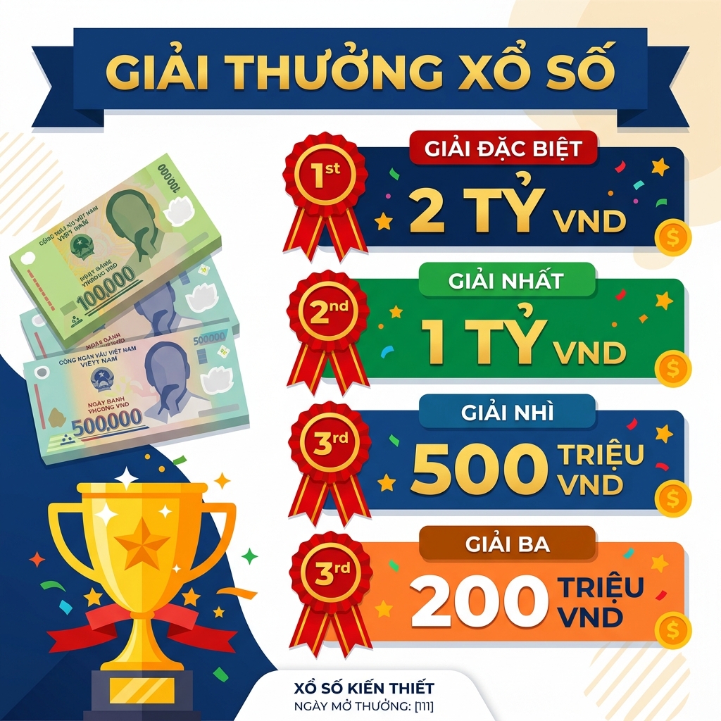 Giải 6 XSKT Bao Nhiêu Tiền? Tìm Hiểu Về Giải Thưởng Xổ Số Kiến Thiết